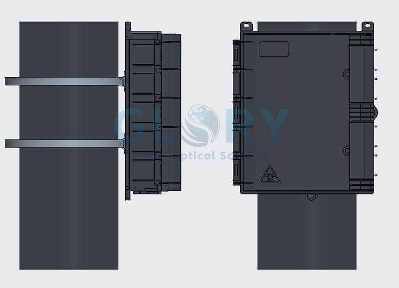 fiber distribution box pole mouting fiber distribution box pole mouting